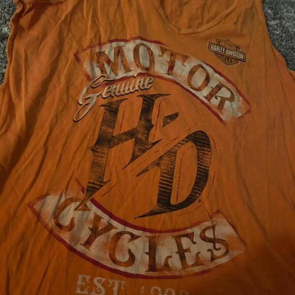 Vintage Harley-Davidson Women's Tank Black Widow Edition - Picture 2 of 8